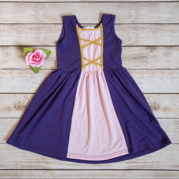 LilyTots Kidwear Other - Rapunzel inspired sundress. 3 to 4 year old.